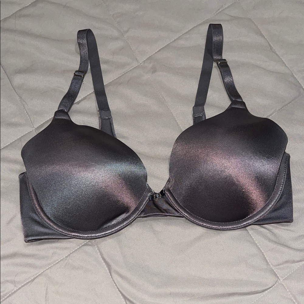 Vanity Fair Everyday Smooth T‑Shirt Bra 34C Shimmery Charcoal